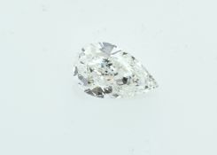 GIA Pear Shape Diamond G VS2 0.90 Carats