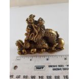 Chinese Brass Dragon