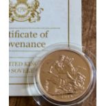 2014 United Kingdom Gold Sovereign In Box