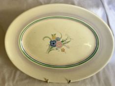 Vintage Clarice Cliff Oval Plate