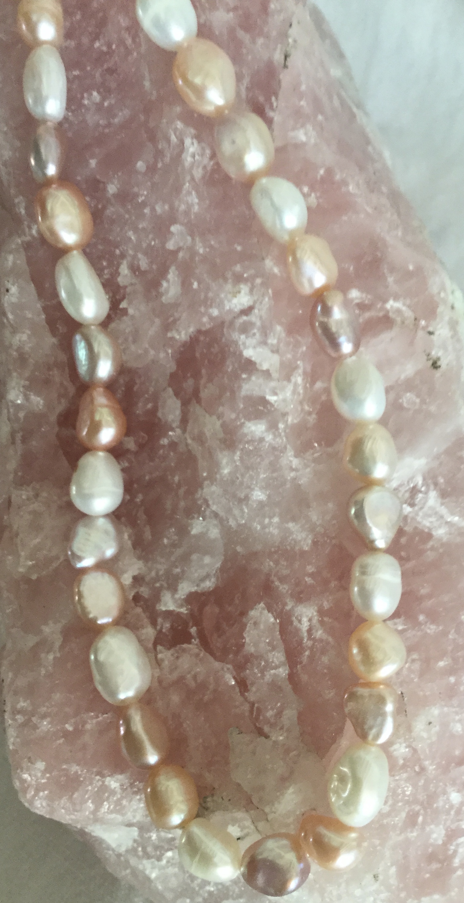 Freshwater Cultured Pearls Coloured Approx. 38 Cm Strand - Image 6 of 7