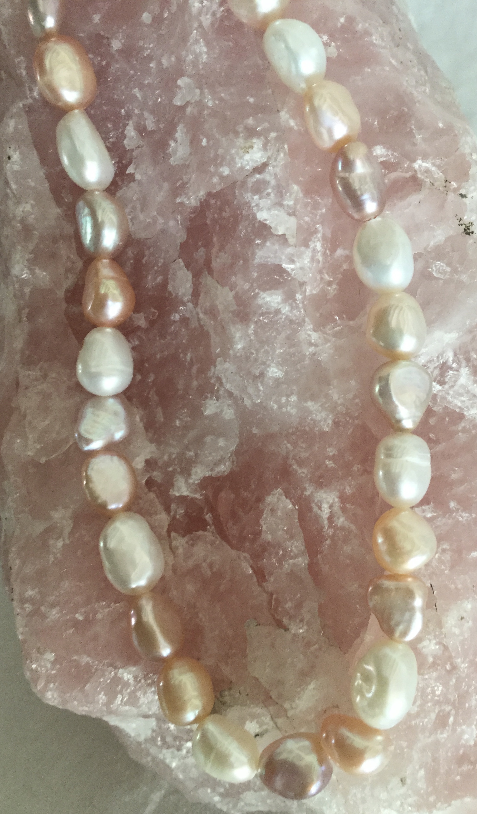 Freshwater Cultured Pearls Coloured Approx. 38 Cm Strand - Image 4 of 7