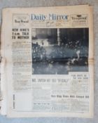 Selling 4 Old Vintage Newspapers 1930S Connected To Queen Elisabeth And Her Family