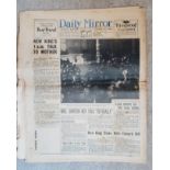 Selling 4 Old Vintage Newspapers 1930S Connected To Queen Elisabeth And Her Family