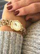 Rare And Visually Stunning Vintage Rolex 8823 Ladies 18K Gold Watch