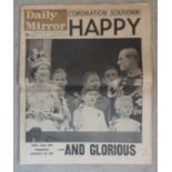 Selling 4 Vintage Newspapers Connected To Queen Elisabeth From 1910 To 1950S