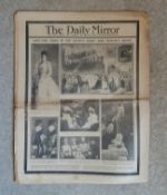 Selling 3 Vintage Newspapers Connected To The Monarchy In England In 1920S