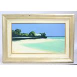 Limited Edition Print Tropical Beach Framed