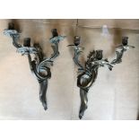 Pair Of Rococo Wall Sconces