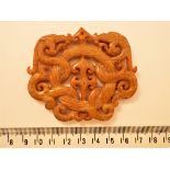 A Chinese Hardstone Amulet