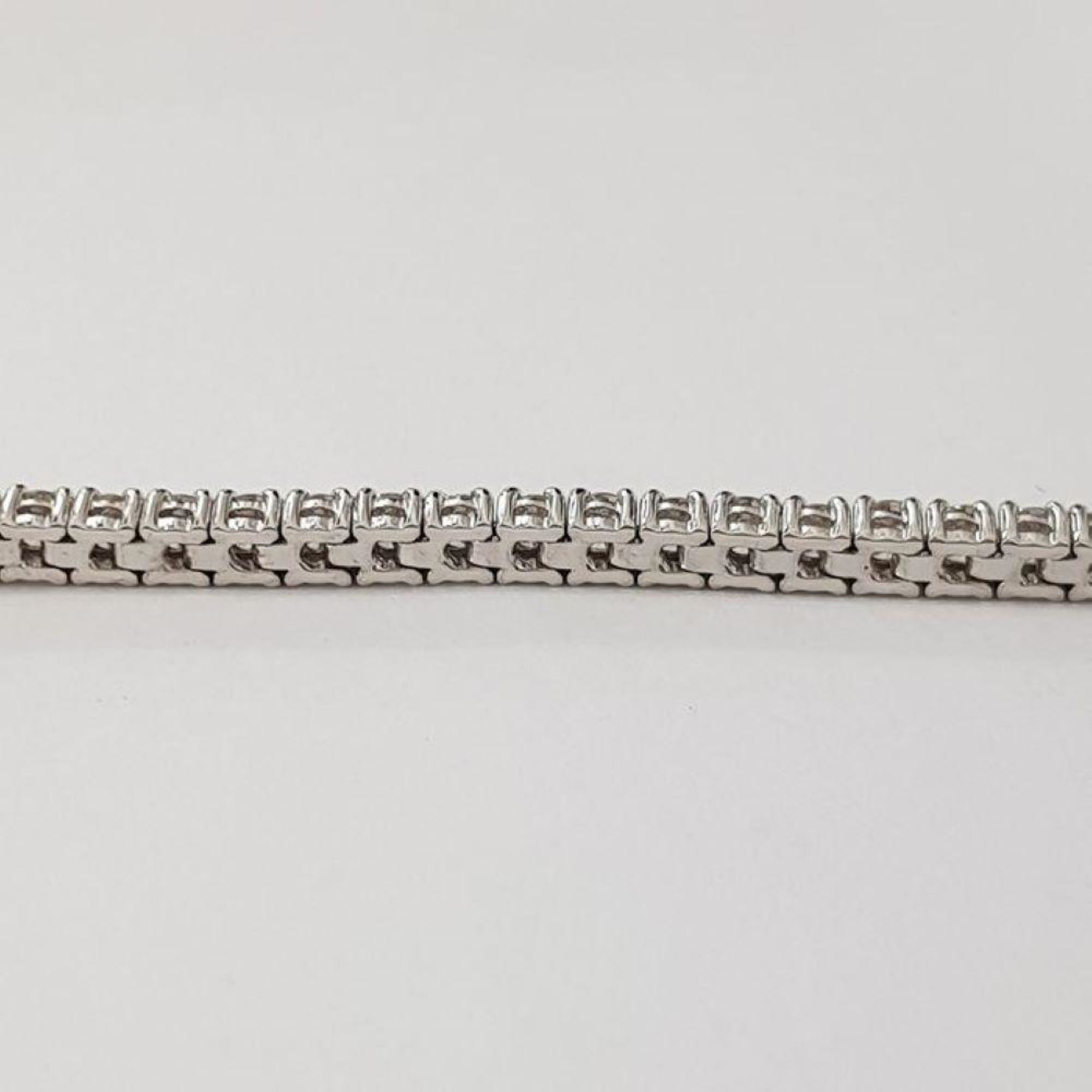 14 Kt. White Gold - Bracelet Diamond-1.68Ctw - Image 2 of 4