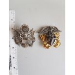 2 USA Military Badges