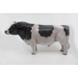 Bing & Gr¿ndahl Copenhagen Denmark Porcelain Bull Sculpture #2121