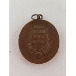 Bronze East Lincolnshire Music Competition Medal 1906
