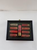 Display Of Vintage Shotgun Cartridges