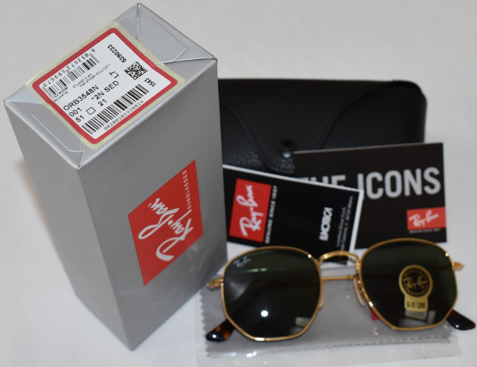 Ray Ban Sunglasses ORB3548N 001 *2N - Image 2 of 2