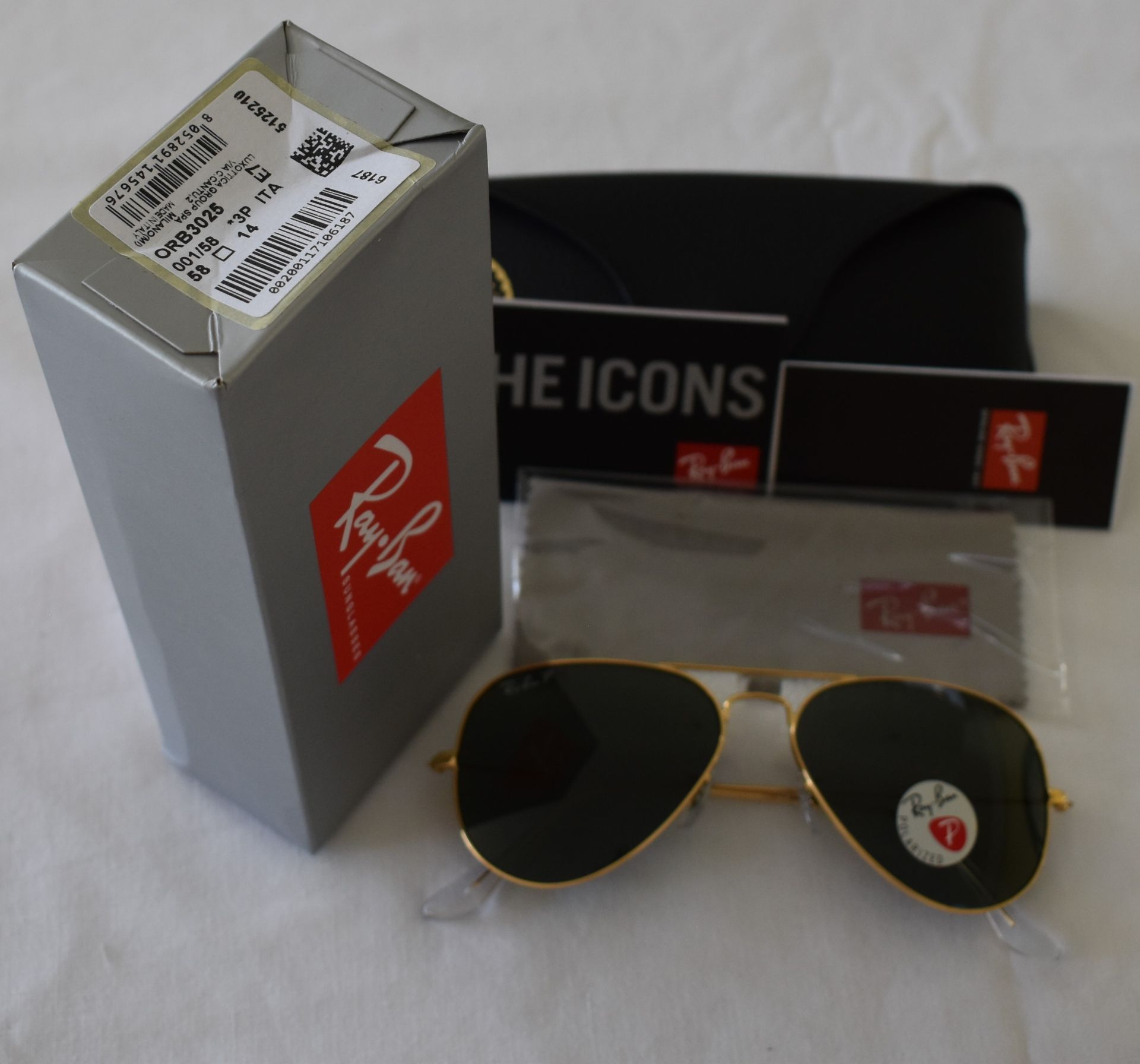 Ray Ban Sunglasses ORB3025 001/58 *3P - Image 2 of 2