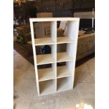 Light Wood Book Shelves Unit