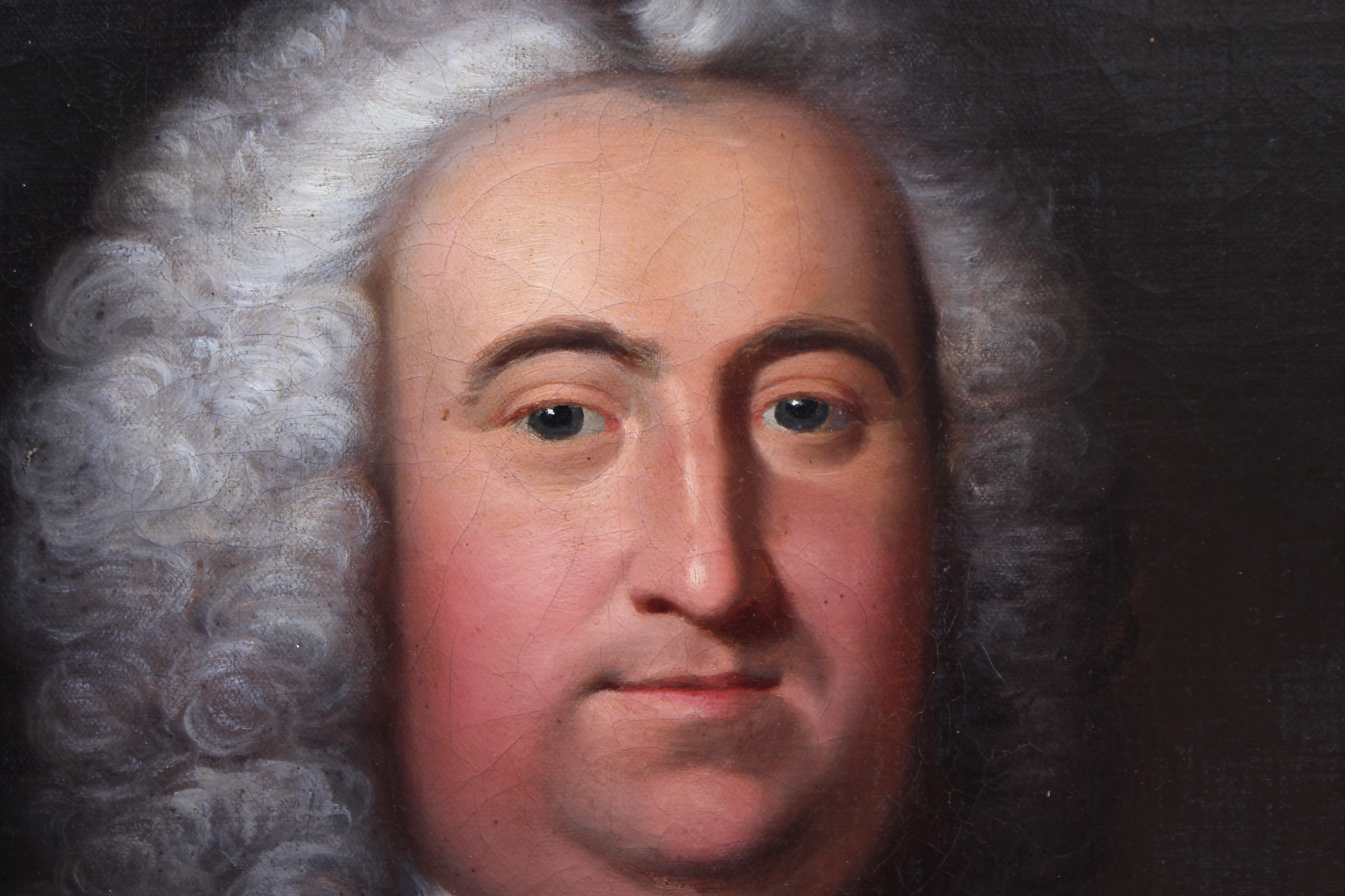 English 18th c. Portrait of a Gentleman Oil on Canvas - Image 9 of 10