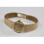 Vintage 1960's 9ct Gold Omega Ladies Wristwatch