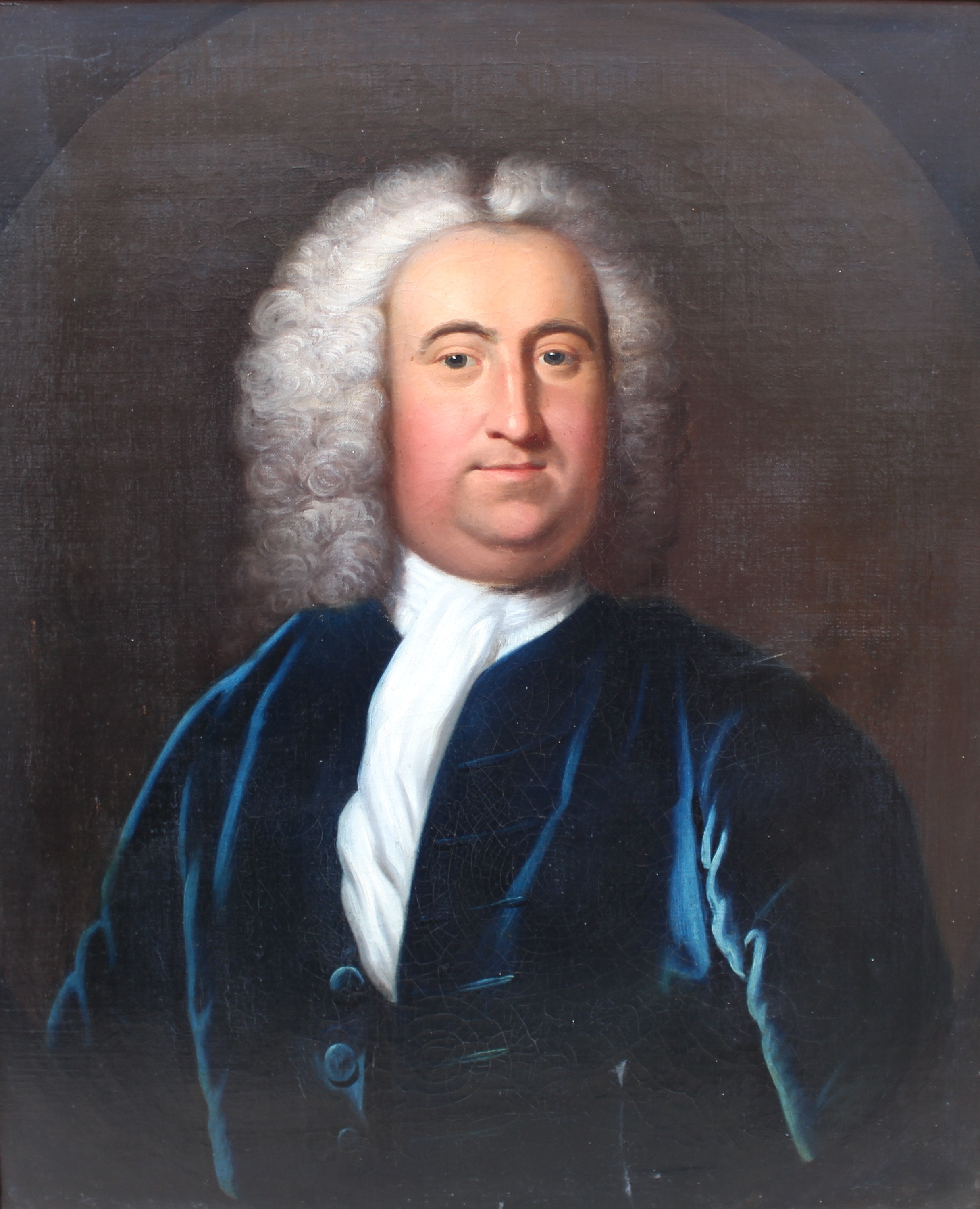 English 18th c. Portrait of a Gentleman Oil on Canvas - Image 2 of 10