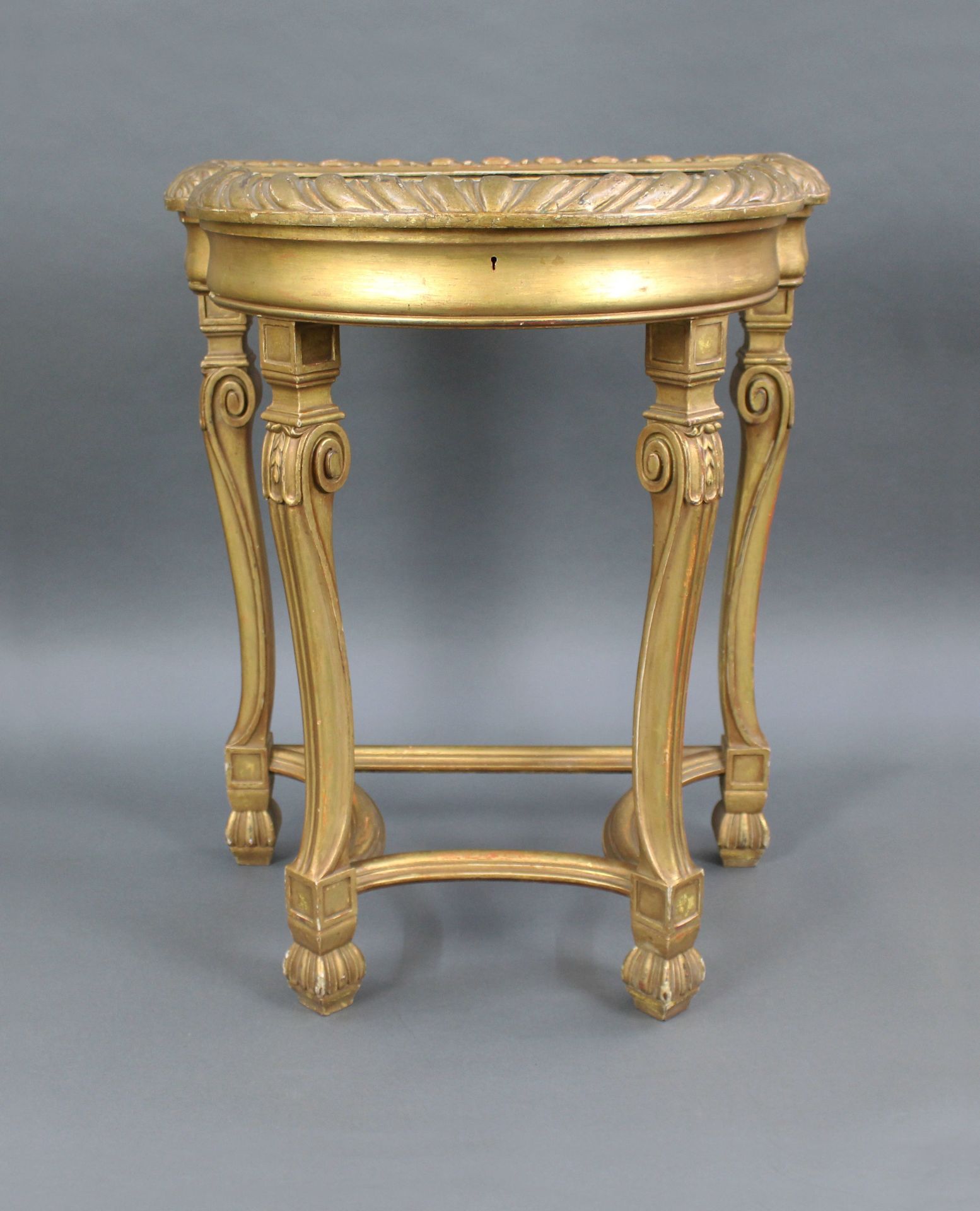 Victorian Carved Giltwood Bijouterie Cabinet - Image 2 of 4