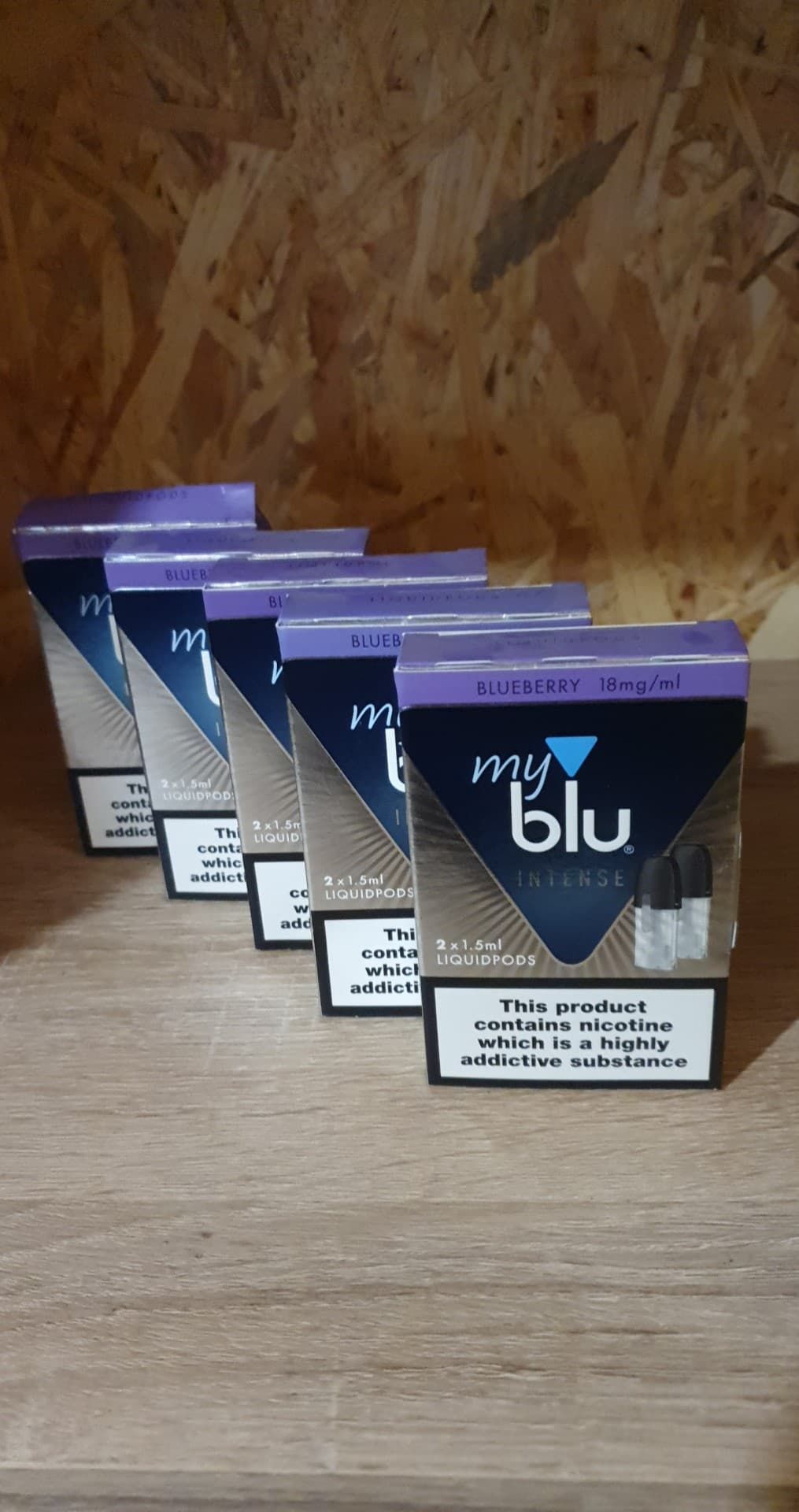 My Blu Intense Blueberry 18mg Liquidpods