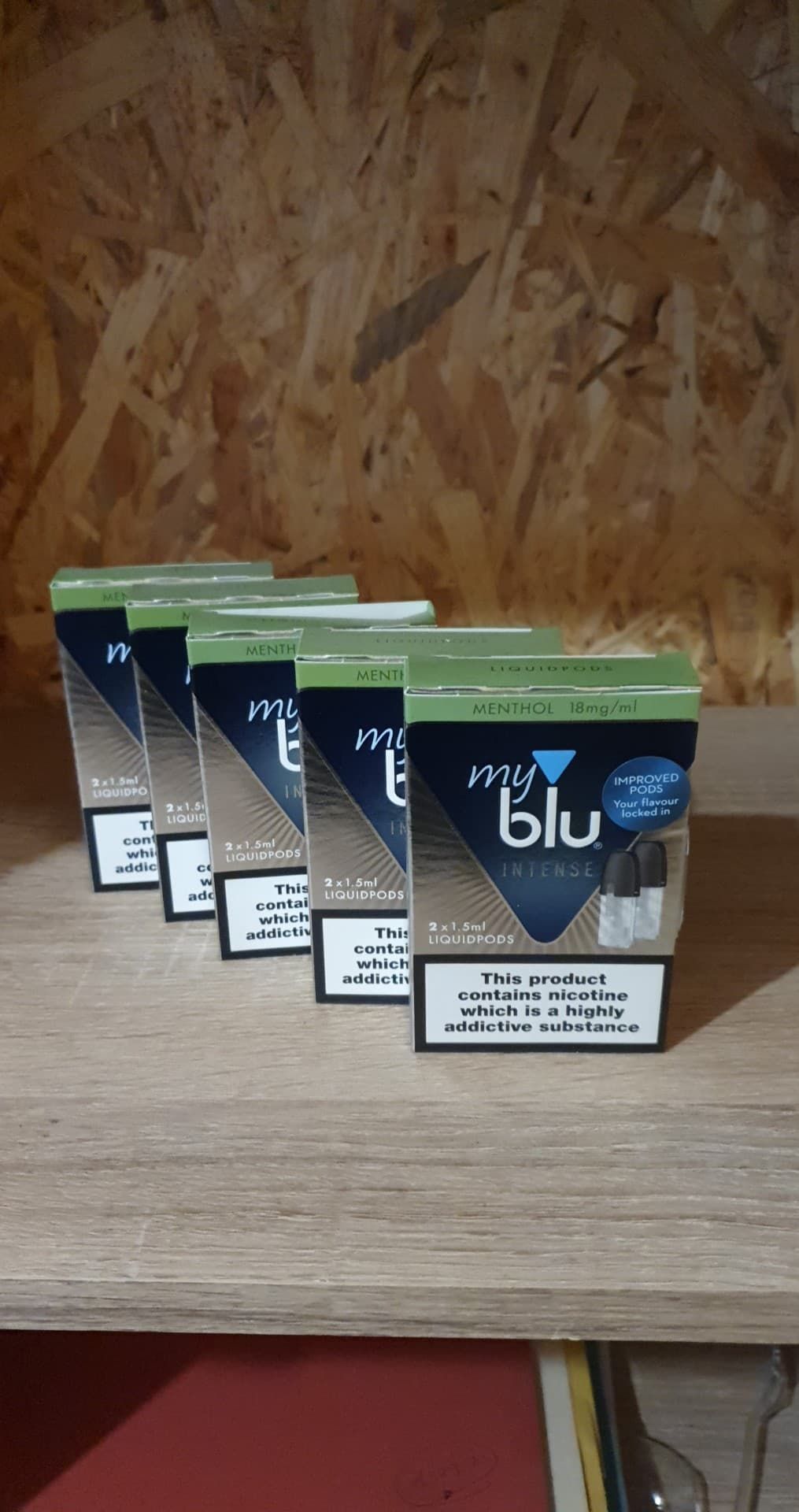 My Blu Intense Menthol 18mg Liquidpods