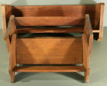 Vintage 3 x Assorted Hardwood Book Stands