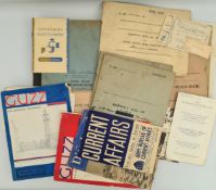 Parcel of WWII Military Naval Paperwork