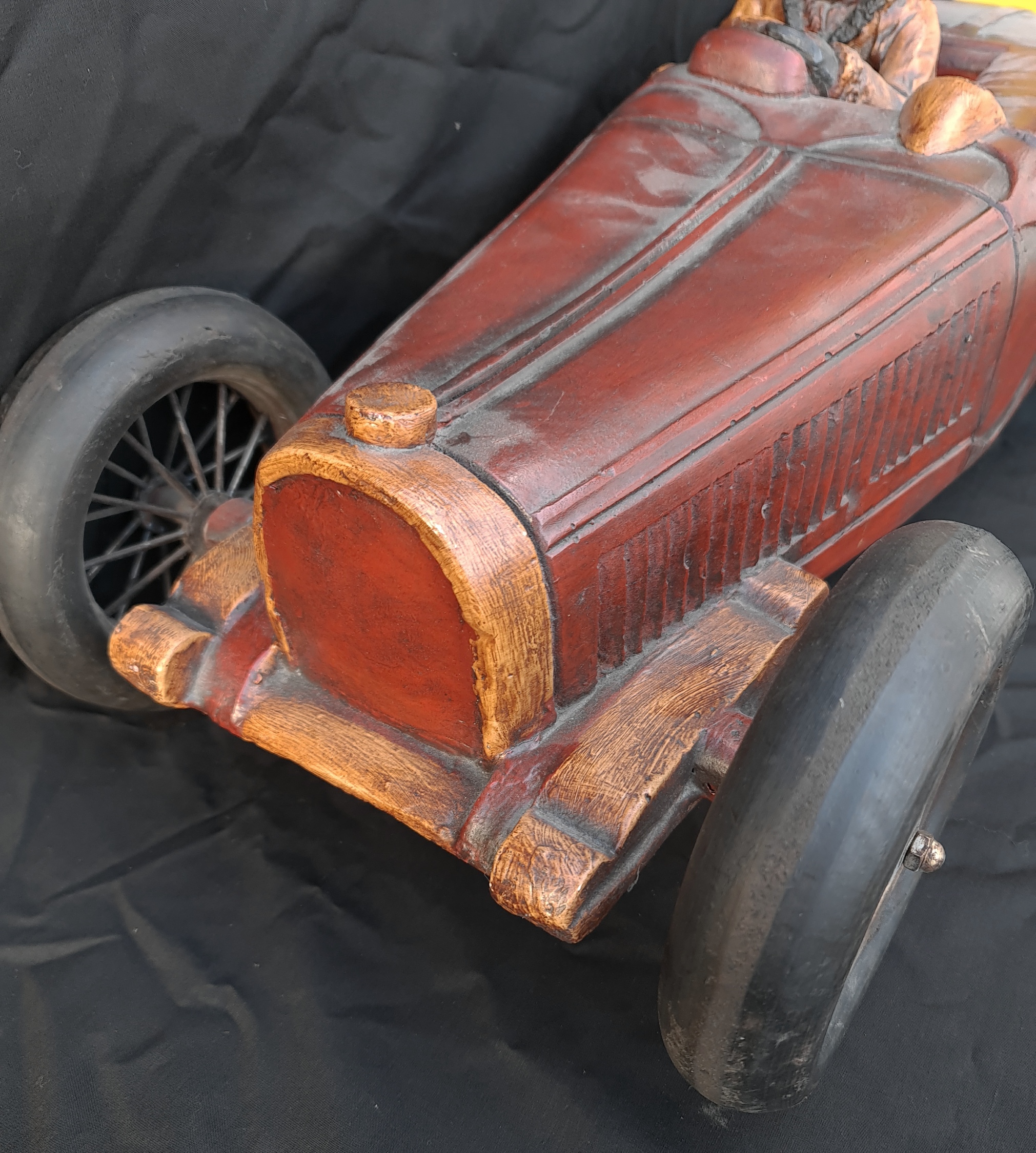 Vintage Display Model Formula 1 1930's Art Deco Style Racing Car - Image 2 of 3