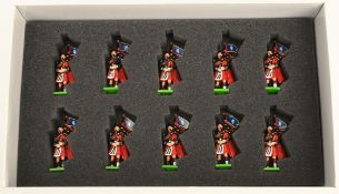 Britain's Metal Toy Soldiers Boxed Limited Edition The Pipes & Drums 1st Battalion The Royal Scots