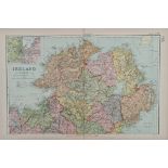 Antique Map of the North of Ireland 1899 G. W Bacon & Co