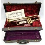 Vintage Musical Instrument Trumpet in Case & Spare Case
