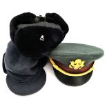 3 Assorted Military Hats Includes USA