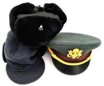 3 Assorted Military Hats Includes USA