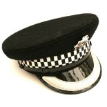 Vintage British Metropolitan Police Senior Officer Hat