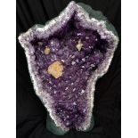 Large Amethyst Crystal Cave Geode 2ft Tall 30+ Kilo