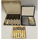 Vintage 3 Boxes of Flatware