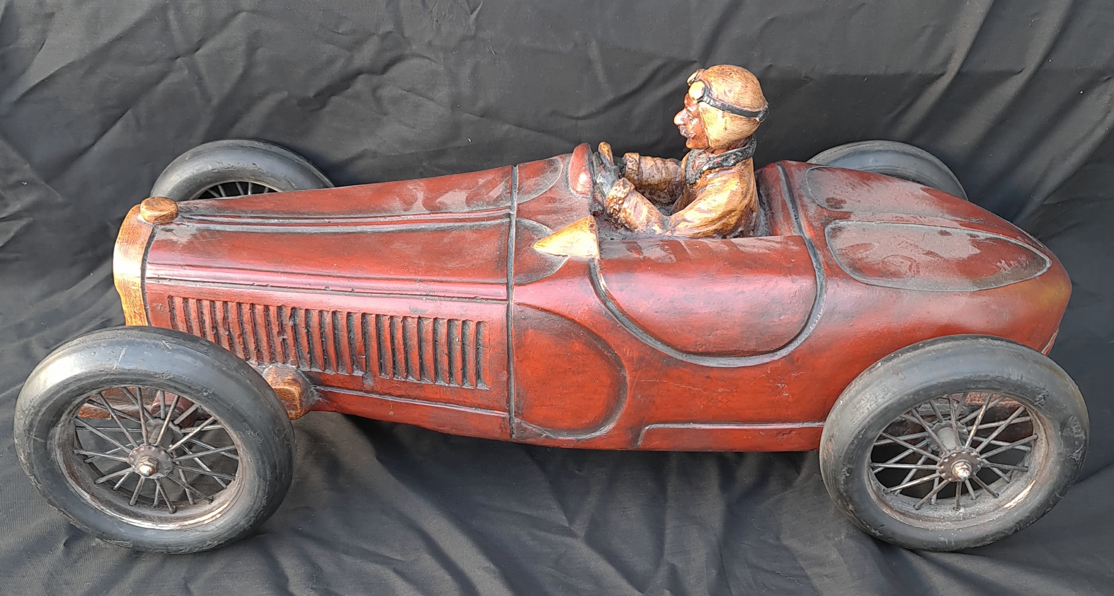 Vintage Display Model Formula 1 1930's Art Deco Style Racing Car