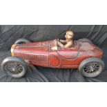 Vintage Display Model Formula 1 1930's Art Deco Style Racing Car