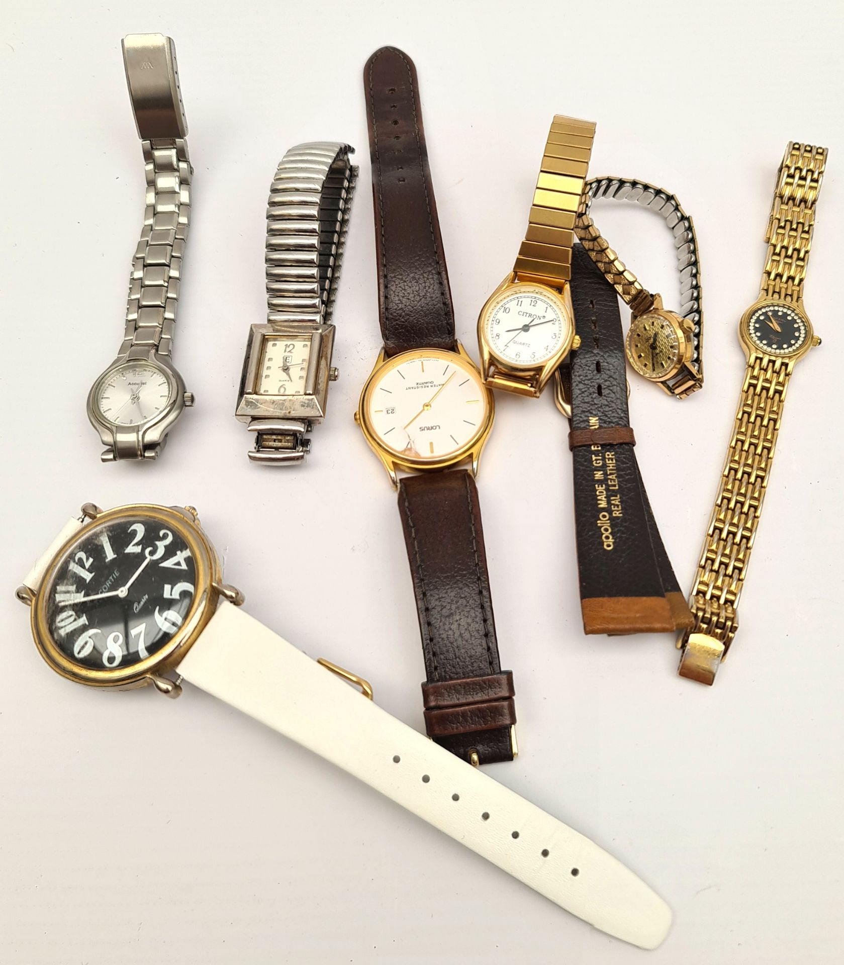 Parcel of 7 Assorted Wrist Watches