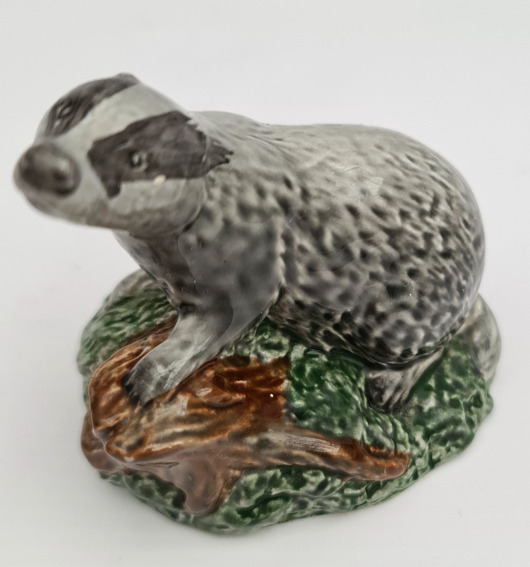 Vintage Miniature Whisky Bottles Beswick Badger & a Bull - Image 3 of 4