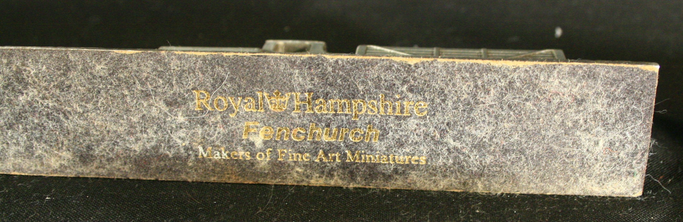 Vintage 3 x Collectable Royal Hampshire Pewter Train Models - Image 3 of 4