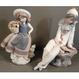 Vintage Pair Lladro & Nao Figures