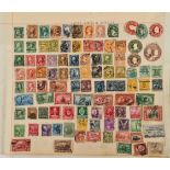 Antique Parcel of 120 USA Postage Stamps