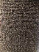 oxford brown 5mx4m (16ft3in x 13ft) polypropylene loopcontract hessian back carpet