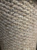 Pasha Pebble 4M X 3.7M X 13 Ftx 12Ft Polypropylene Loopcontract Feltback Carpet