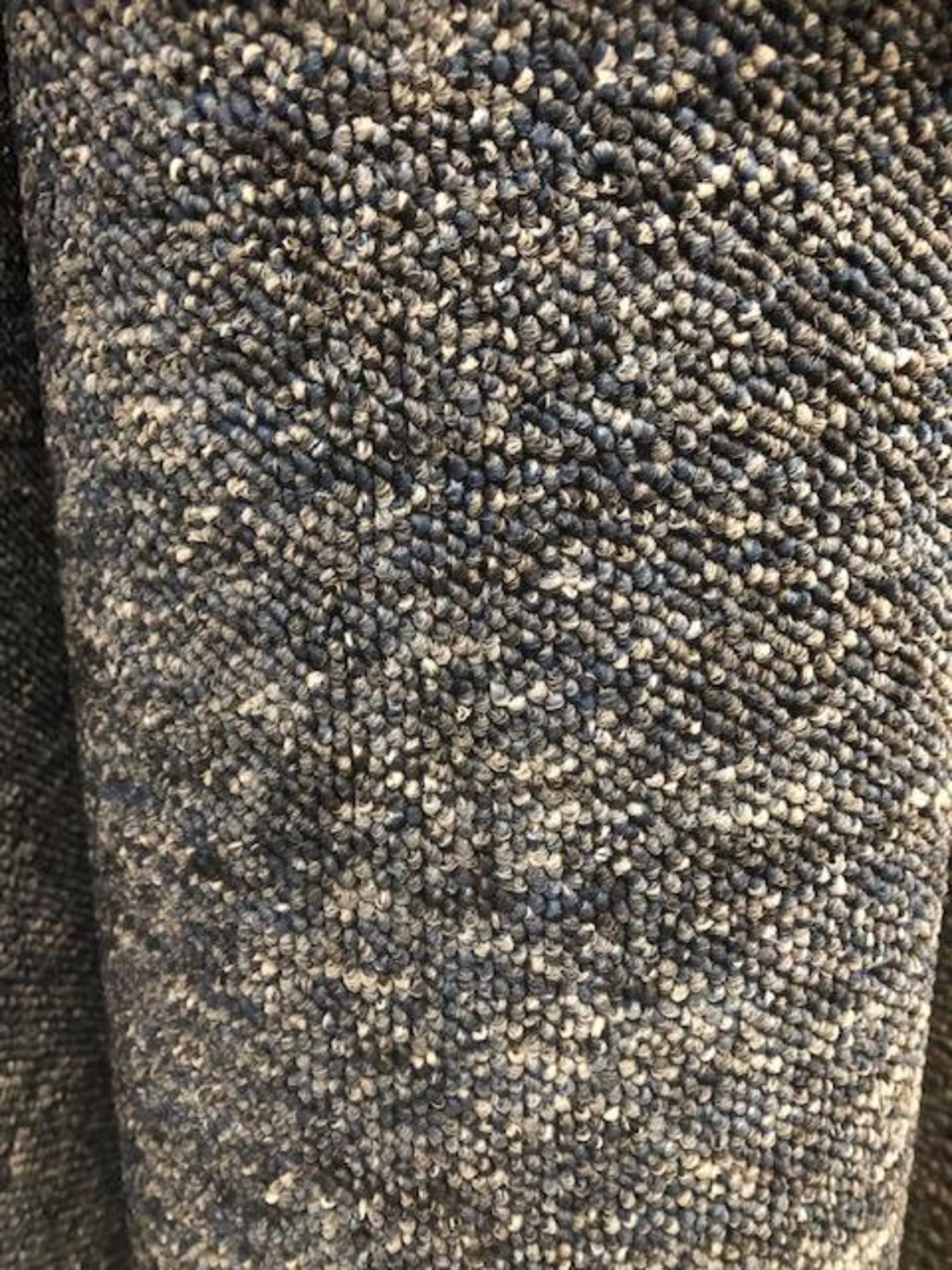 Megastar Cobalt 5M X 4M (16Ft 3In X 13Ft ) Polypropylene Loopcontract Hessian Back Carpet