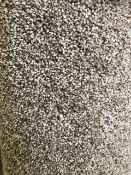 dalesman multi beige twist pile 4m x 3.4m (13ftx11ft) twist pile polypropylene feltback carpet